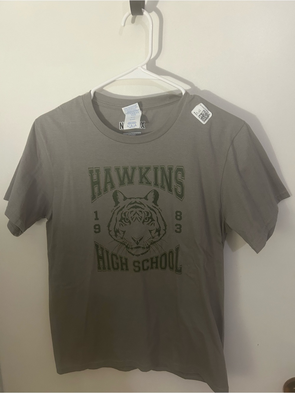 Nexx Olive Green Hawkins High School Tiger Graphic Tee